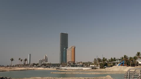 Jeddah Corniche Skyscrapers and Coastal Development