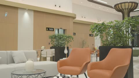 Modern Lobby Interior and Reception Area Furniture