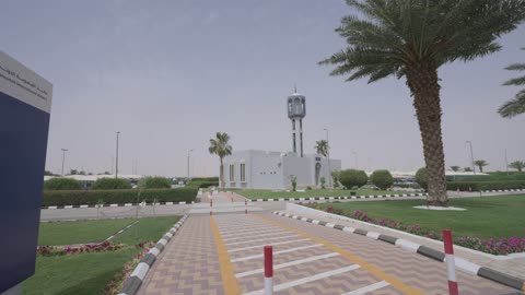 Qaisumah International Airport Mosque Exterior Saudi Arabia