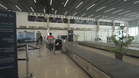 Dammam Airport Baggage Claim Wheelchair Assistance