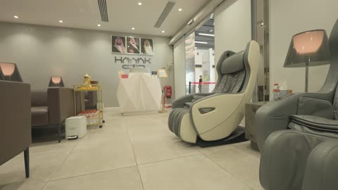 Hayyak Airport Lounge Massage Chairs Saudi Arabia