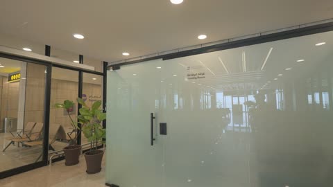 Dammam Airport Nursing Room Interior Terminal Footage