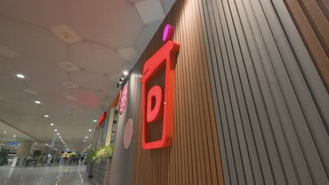 Dunkin Donuts Logo King Abdulaziz Airport Jeddah