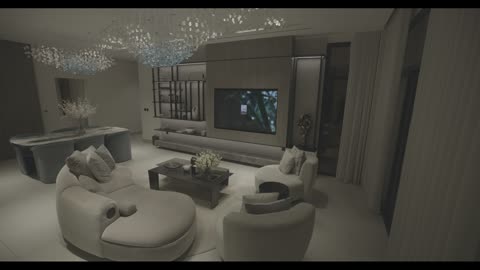 Modern Luxury Living Room Interior Video