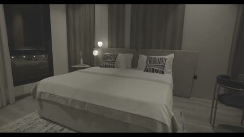 Luxury Hotel Bedroom Interior Modern Design Video