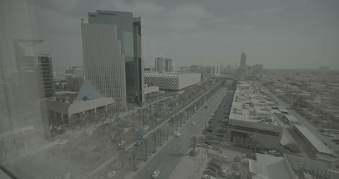 منظر جوي لحي العليا في الرياض المملكة العربية السعودية