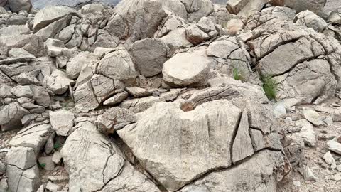 Geological Rock Formations in Nizwa Oman Video Clip