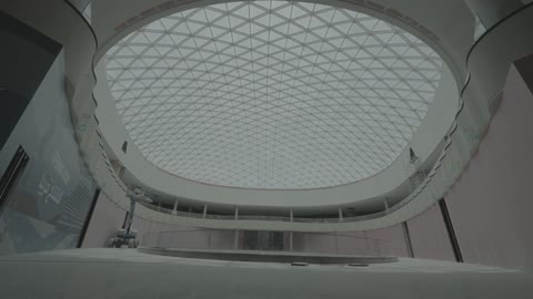 Westfield Mall Jeddah Interior Glass Dome Construction