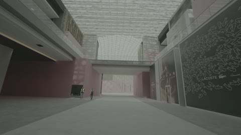 Westfield Mall Jeddah Interior Under Construction Footage