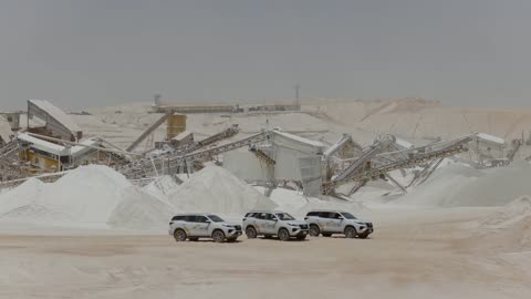 Rimah Monitoring Center Industrial Quarry Saudi Arabia