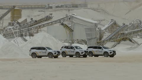 Esnad Patrol Vehicles at Rimah Monitoring Center