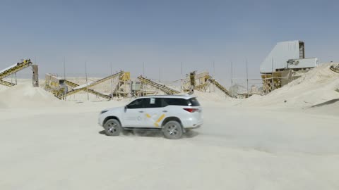 Ramah Monitoring Center Patrol Vehicle Saudi Arabia