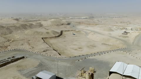 Rumah Monitoring Center Saudi Arabia Aerial Footage