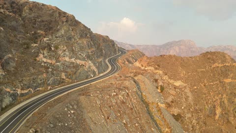 Al Shafa Mountain Road Taif Saudi Arabia Aerial Drone
