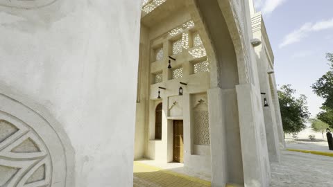 Al Ahsa National Park Gate Architecture Saudi Arabia