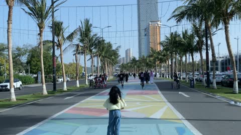 ممشى كورنيش جدة الساحلي في المملكة العربية السعودية