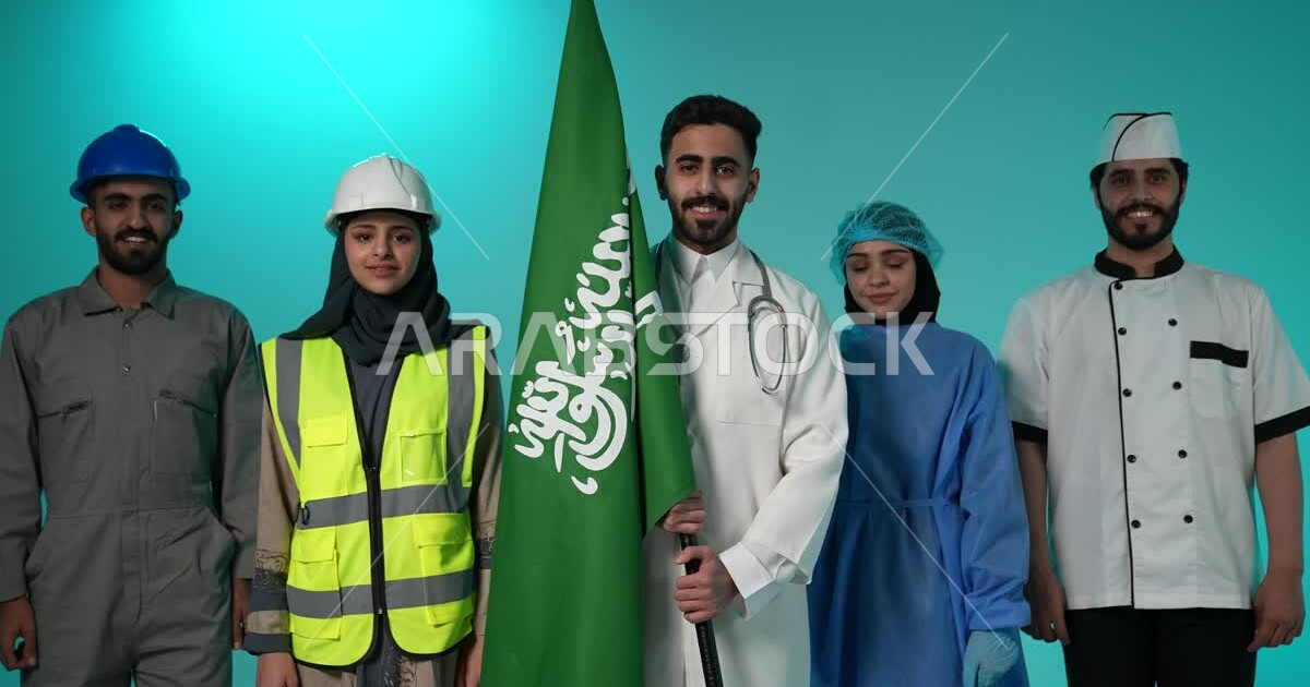 Saudi Gulf Arab doctor in different jobs in Saudi Arabia, Saudi