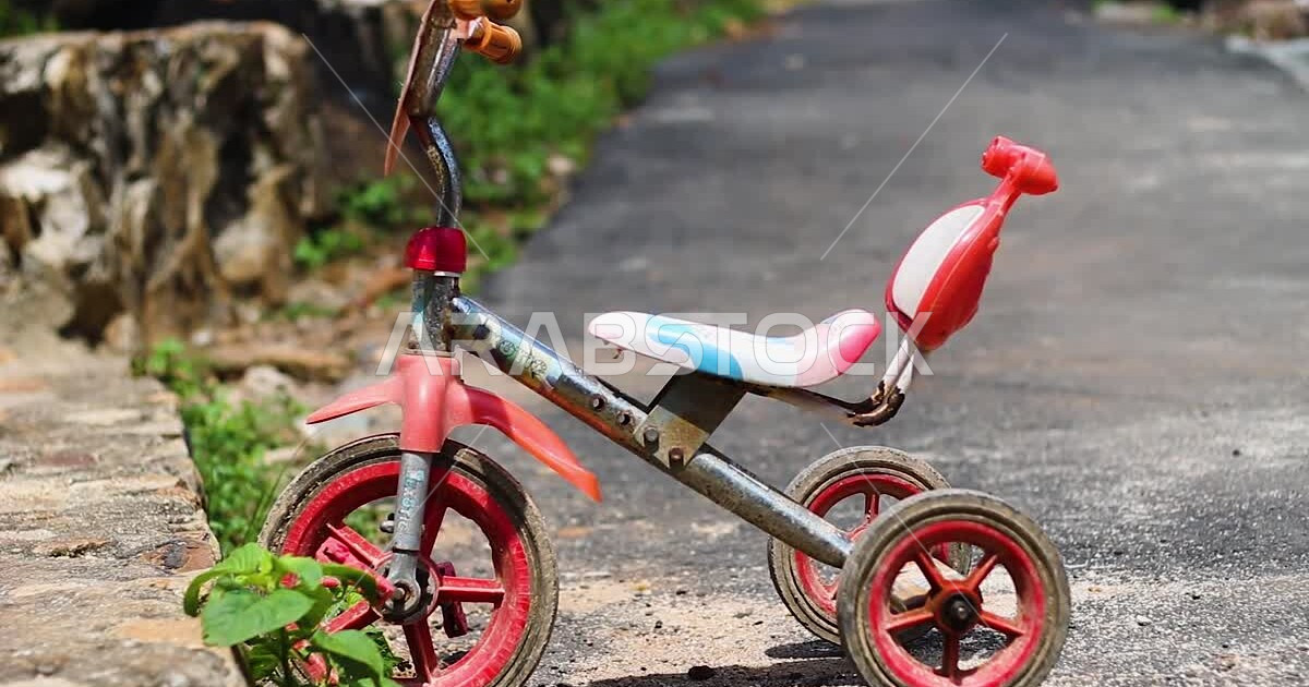 Tricycle, children's bicycle, sports leisure activities, cycling hobby
